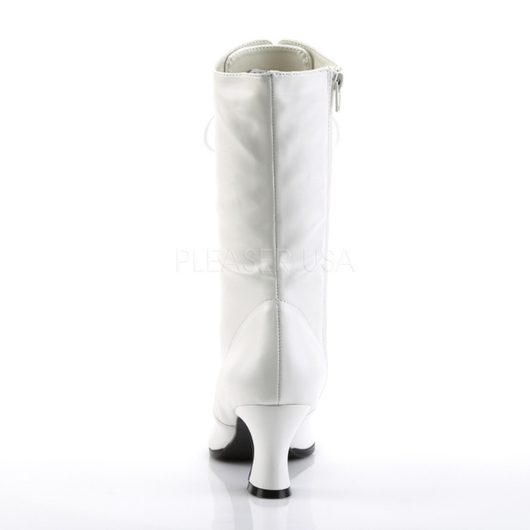 Pointed Toe Lace Up High Heel Boots - Picture 5 of 5